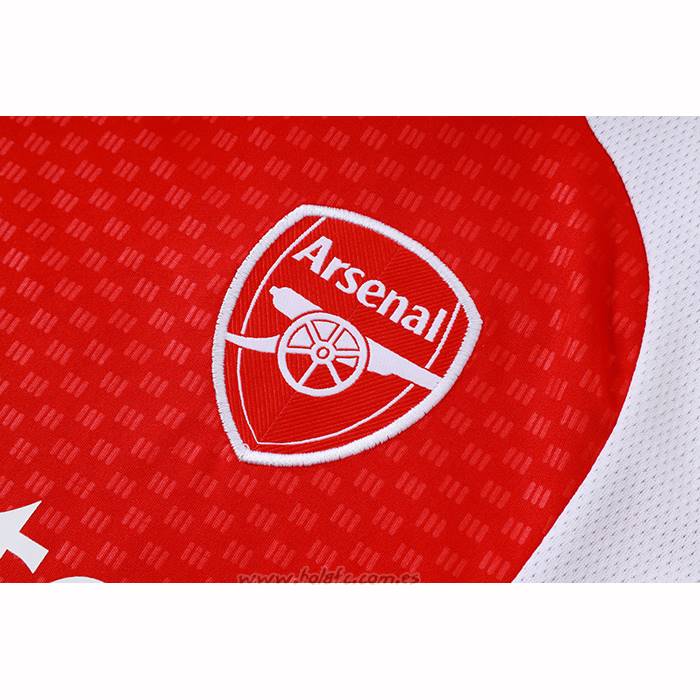 Chandal del Arsenal Manga Corta 2026-2027 Rojo - Pantalon Corto